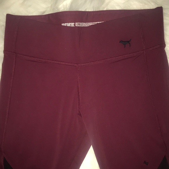 PINK VICTORIA SECRET ULTIMATE YOGA PANTS - Picture 2 of 7